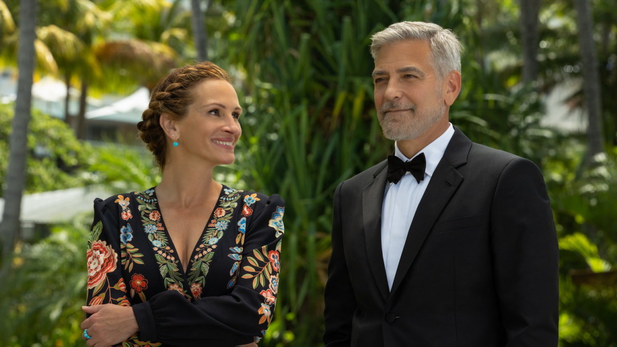 George'as Clooney ir Julia Roberts / Du Kine nuotr.