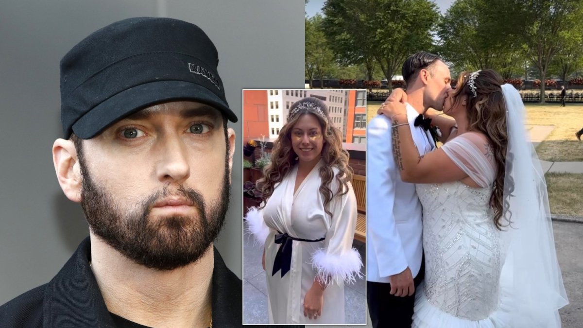 Eminemo dukros Alainos Scott ir Matto Moellerio vestuvės / Vida Press ir socialinių tinklų nuotr.
