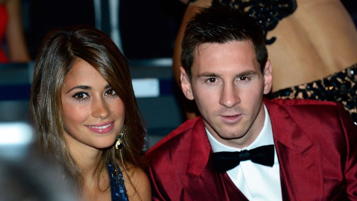 Lionelis Messi ir Antonella Roccuzzo