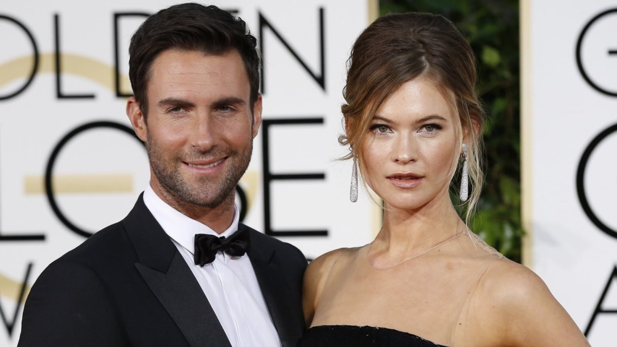 Adamas Levine'as ir Behati Prinsloo