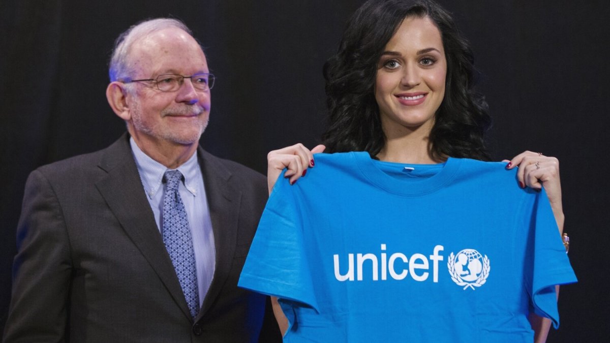 Katy Perry paskelbta naująja UNICEF geros valios ambasadore