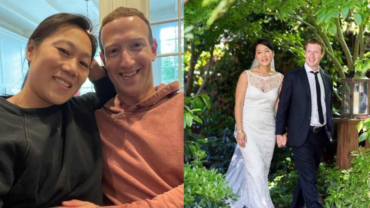 Markas Zuckerbergas su žmona Priscilla Chan / Scanpix ir socialinių tinklų nuotr.