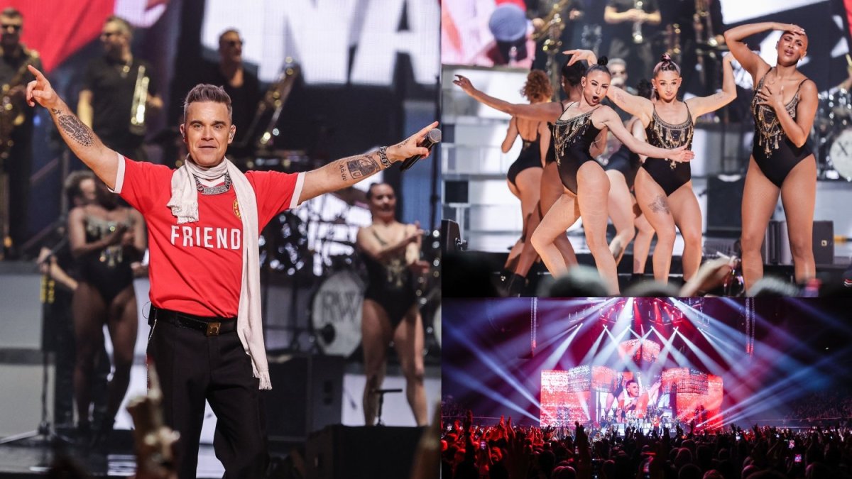Robbie Williams XXV TOUR koncertas Kaune / Teodoro Biliūno / BNS nuotr.