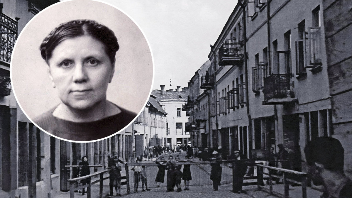 Ona Šimaitė / Valstybinio Vilniaus Gaono žydų istorijos muziejaus archyvo nuotraukos