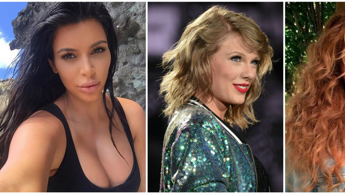 Kim Kardashian, Taylor Swift ir Beyonce