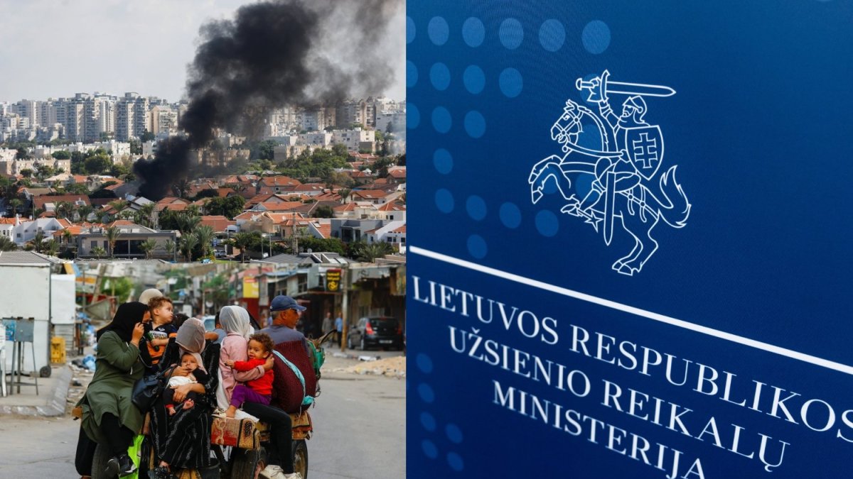 Lietuvos Respublikos Užsienio reikalų ministerija, vaizdai iš Izraelio / Scanpix ir BNS nuotr.