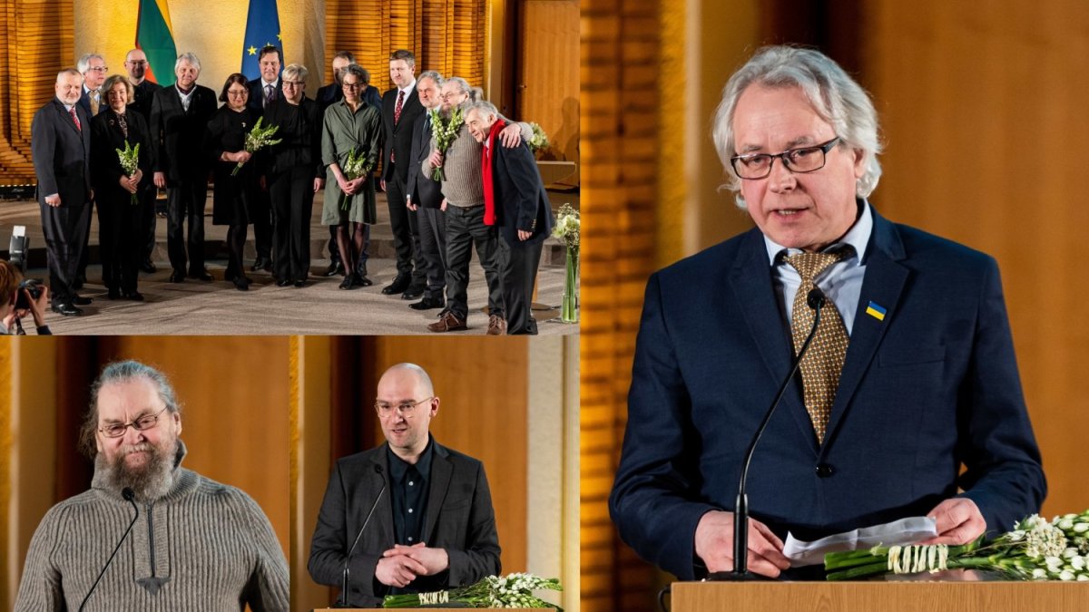 Vyriausybės kultūros ir meno premijų laureatų apdovanojimų ceremonija / Žygimanto Gedvilos / BNS nuotr.