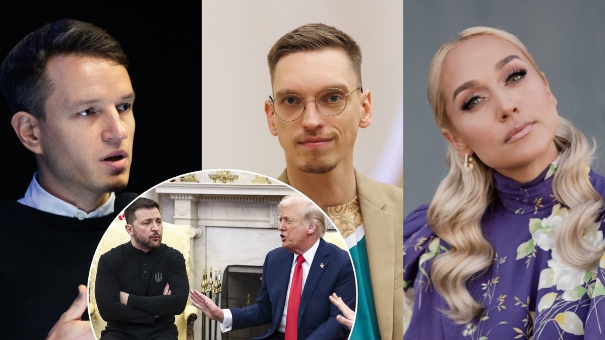 Linas Kojala, Mantas Bertulis, Indrė Stonkuvienė, Volodymiro Zelenskio ir Donaldo Trumpo susitikimas / BNS, Scanpix nuotr.