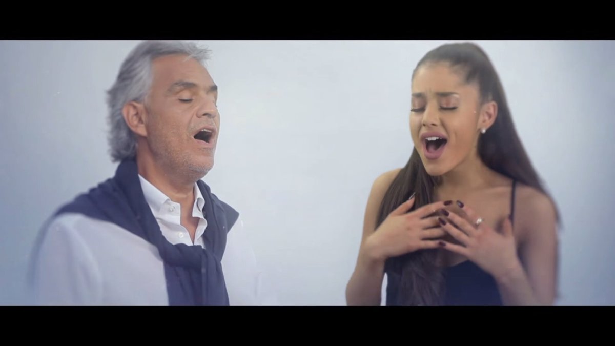 Andrea Bocelli ir Ariana Grande