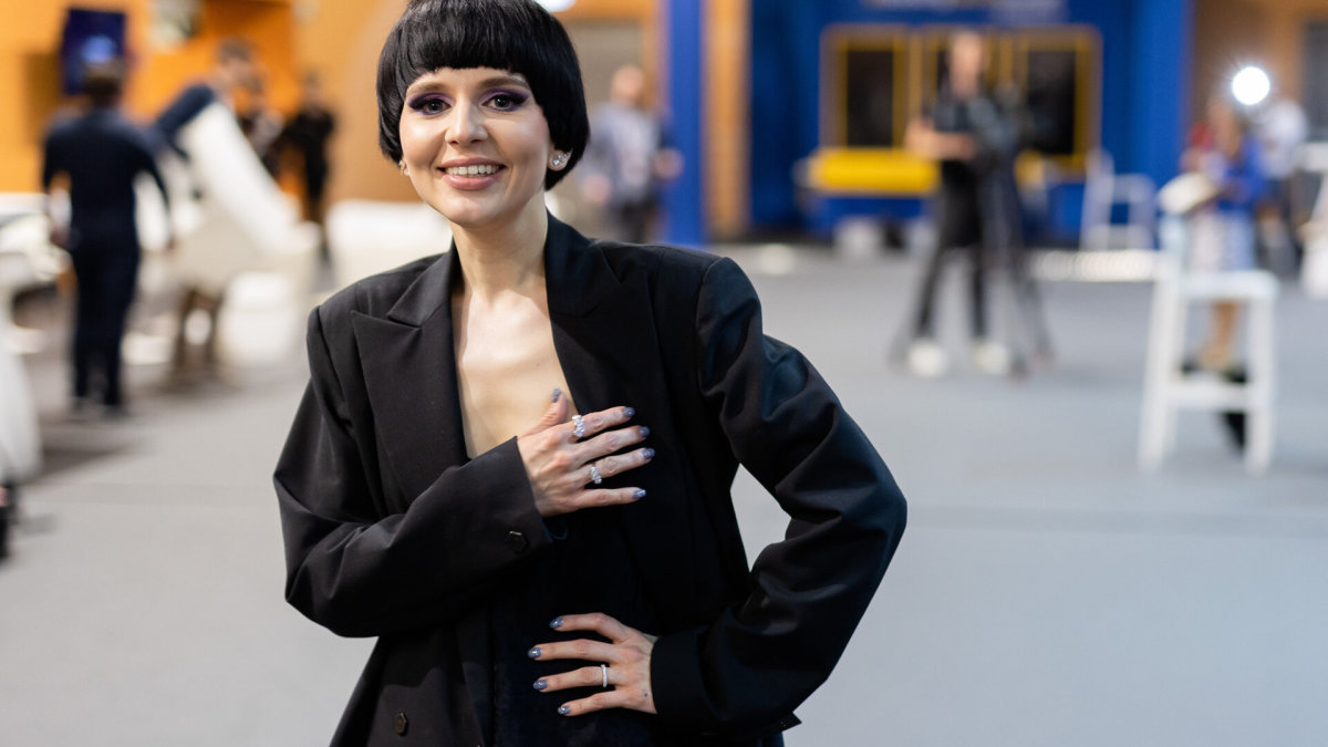 Monika Liu po „Eurovizijos“ finalo Turine / Scanpix nuotr.