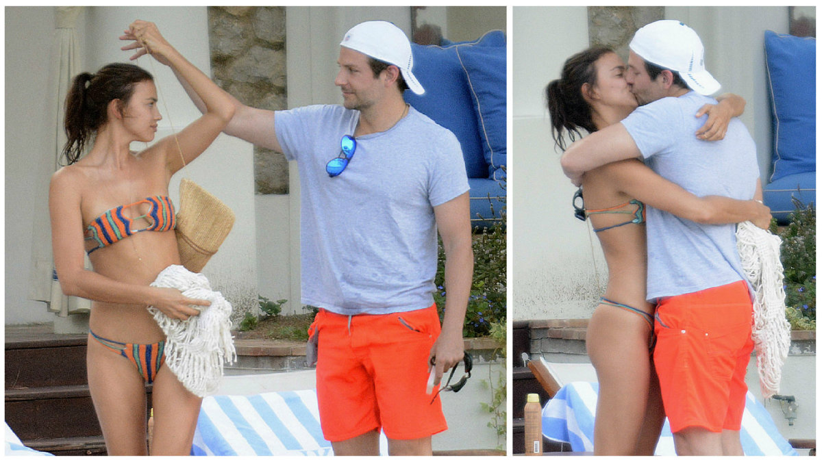 Bradley Cooperis ir Irina Shayk