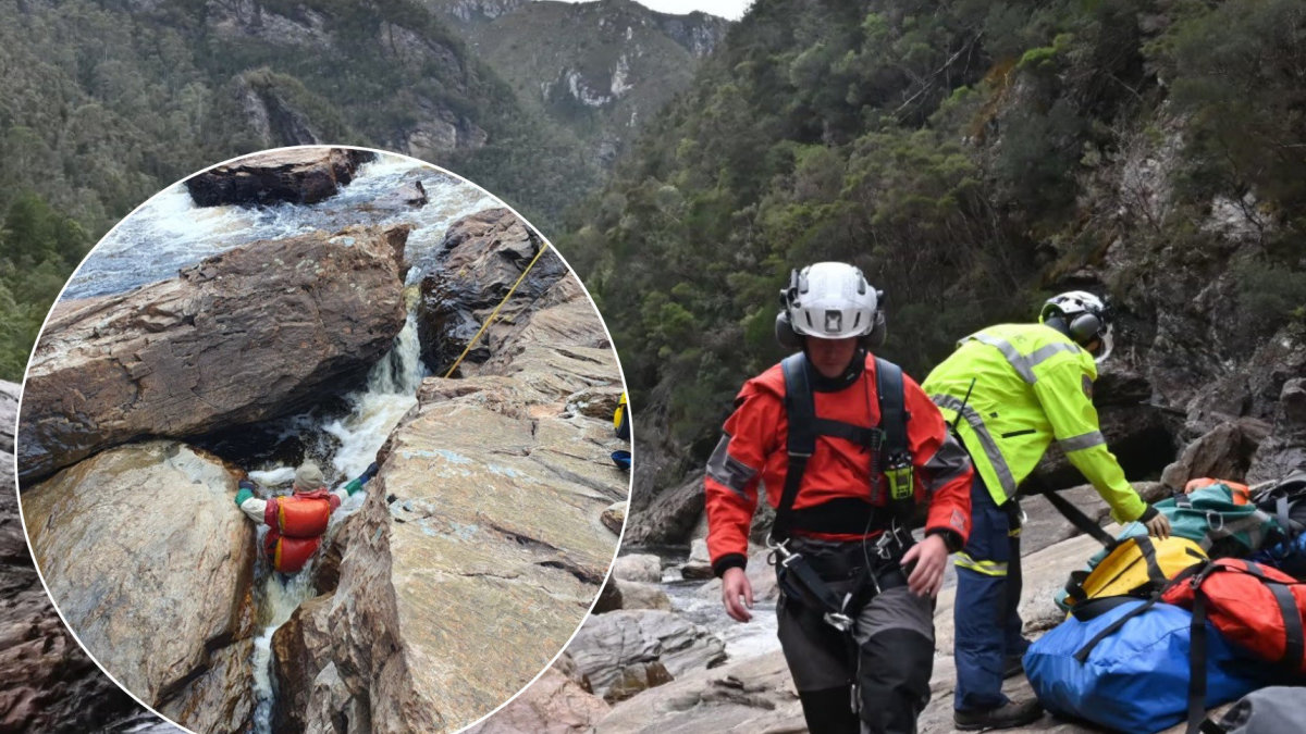 Tasmanijoje išgelbėtas lietuvis / Tasmanijos policijos nuotrauka