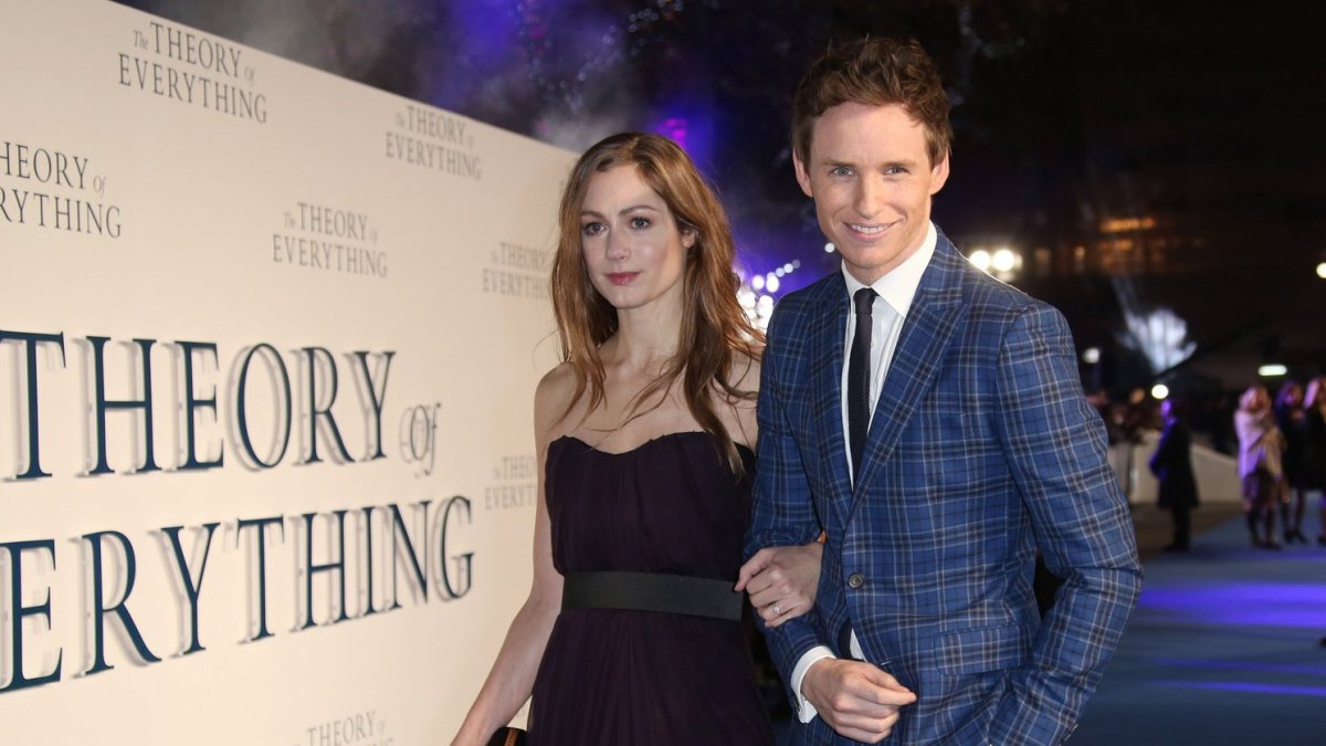 Hannah Bagshawe ir Eddie Redmayne'as