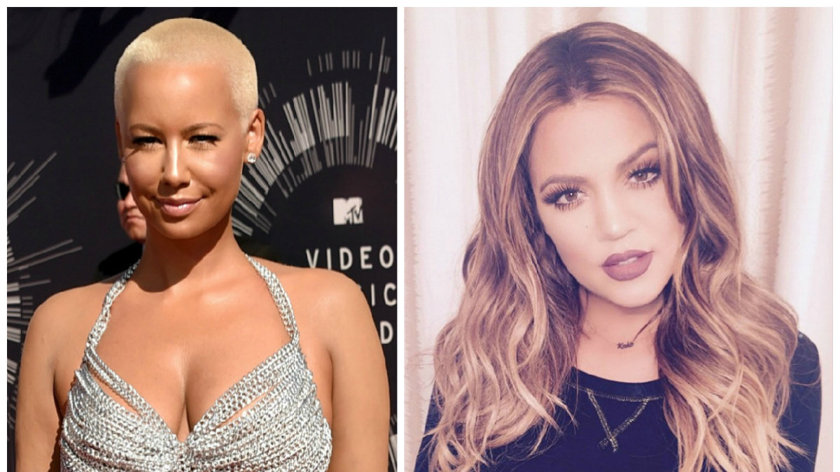 Amber Rose ir Khloe Kardashian