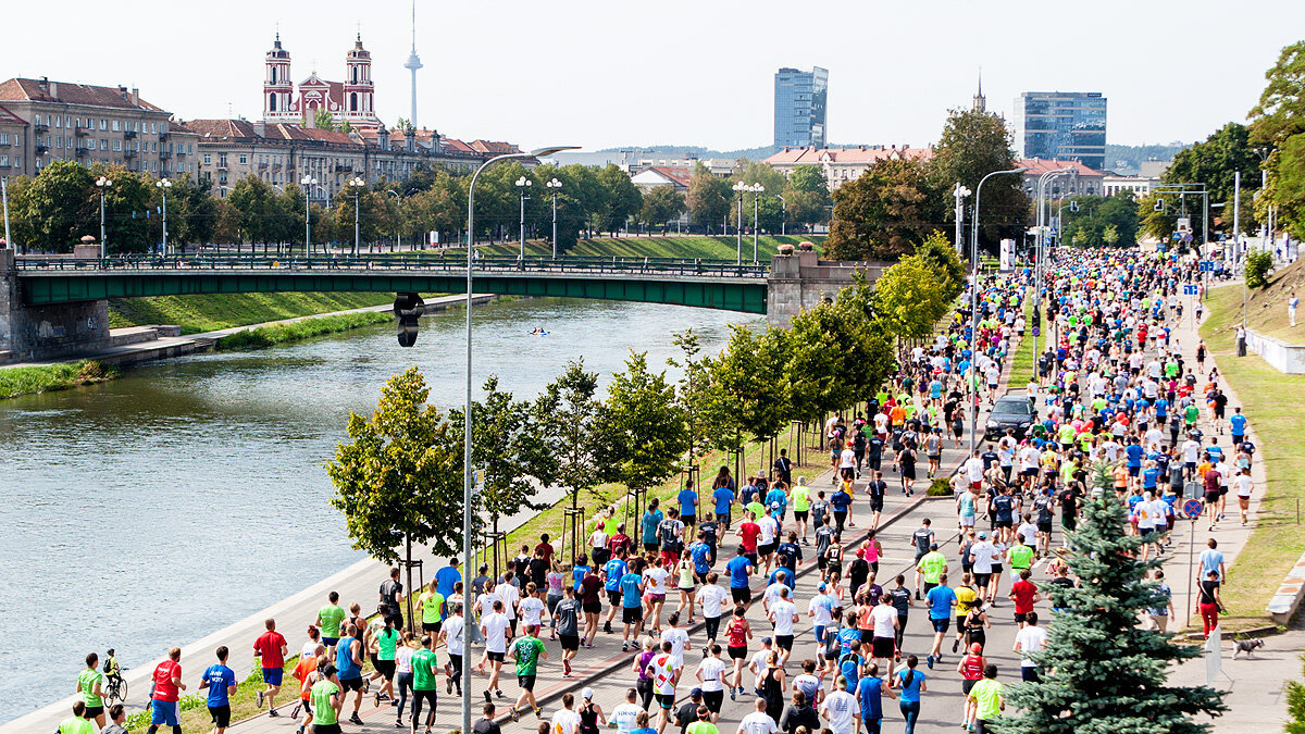 „Danske Bank Vilniaus maratonas“/A. Didžgalvio nuotr.