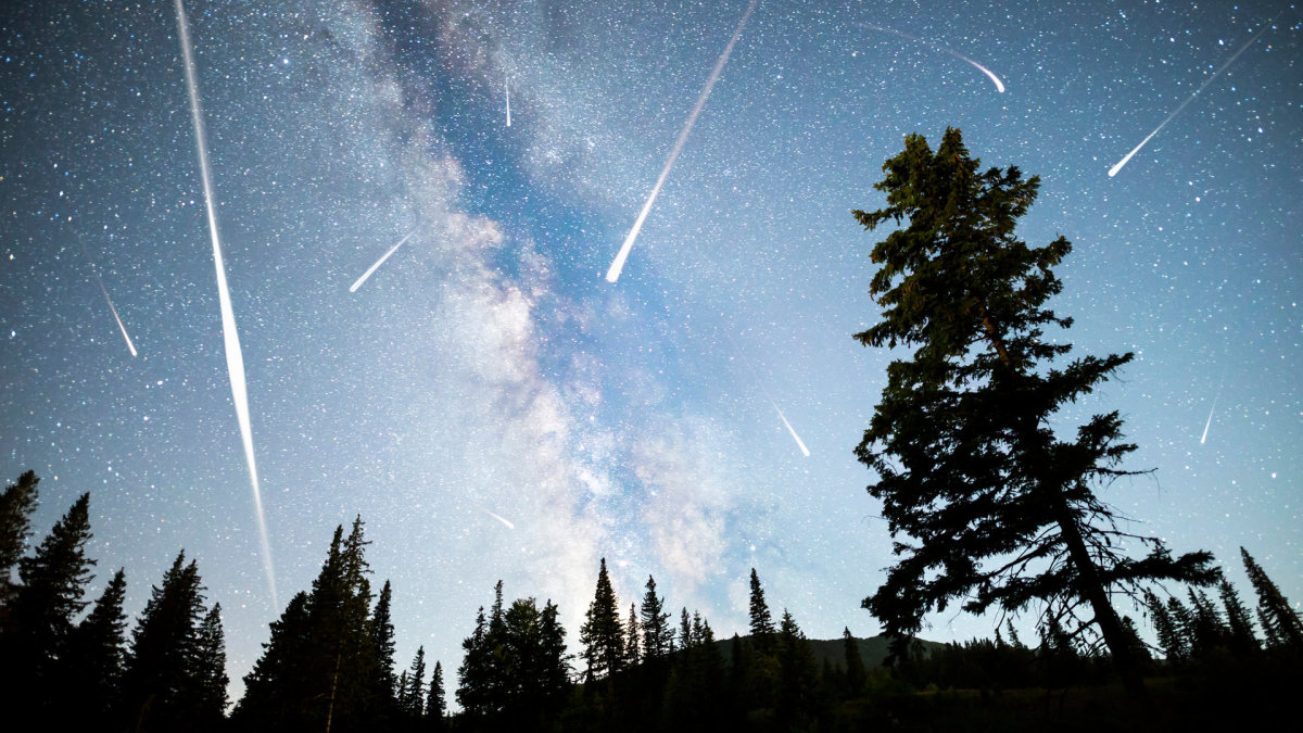 Meteoritų lietus  / Shutterstock nuotr.