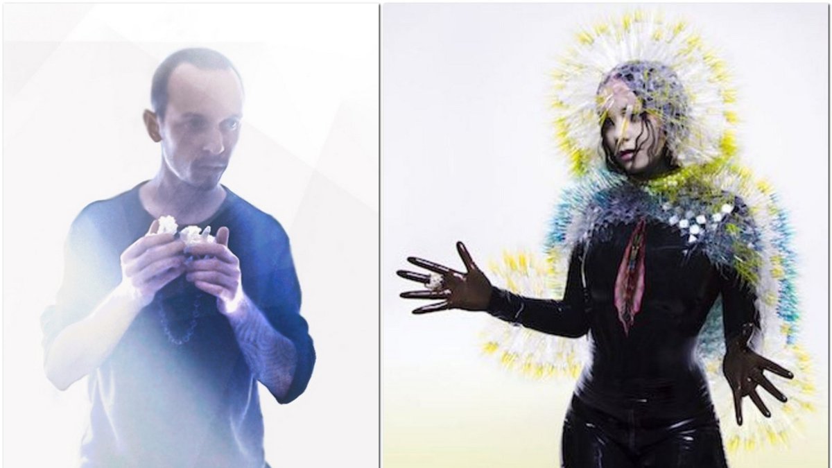 Benas Staškauskas ir Bjork albumo „Vulnicura“ viršelis