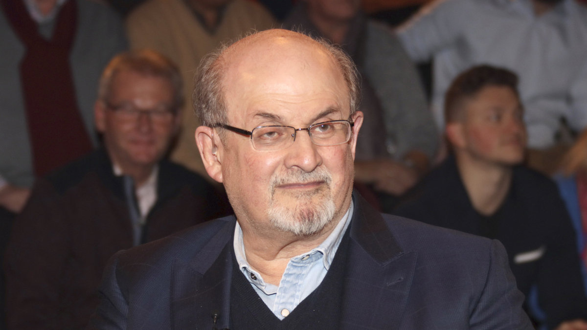 Salmanas Rushdie / „Scanpix“ nuotr.