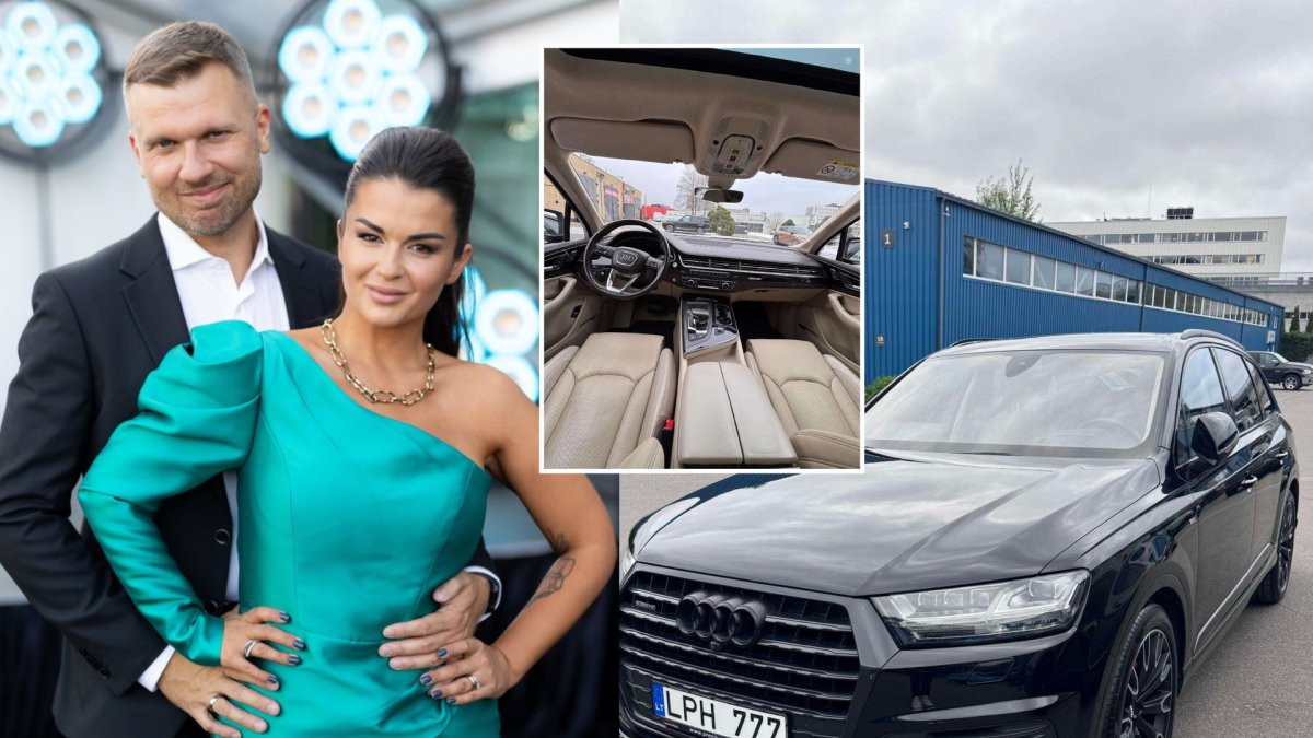 Mindaugas Lipnius pranešė apie parduodamą „Audi Q7“ automobilį / „Simitri.lt“ ir asmeninio albumo/autoplius.lt nuotr.