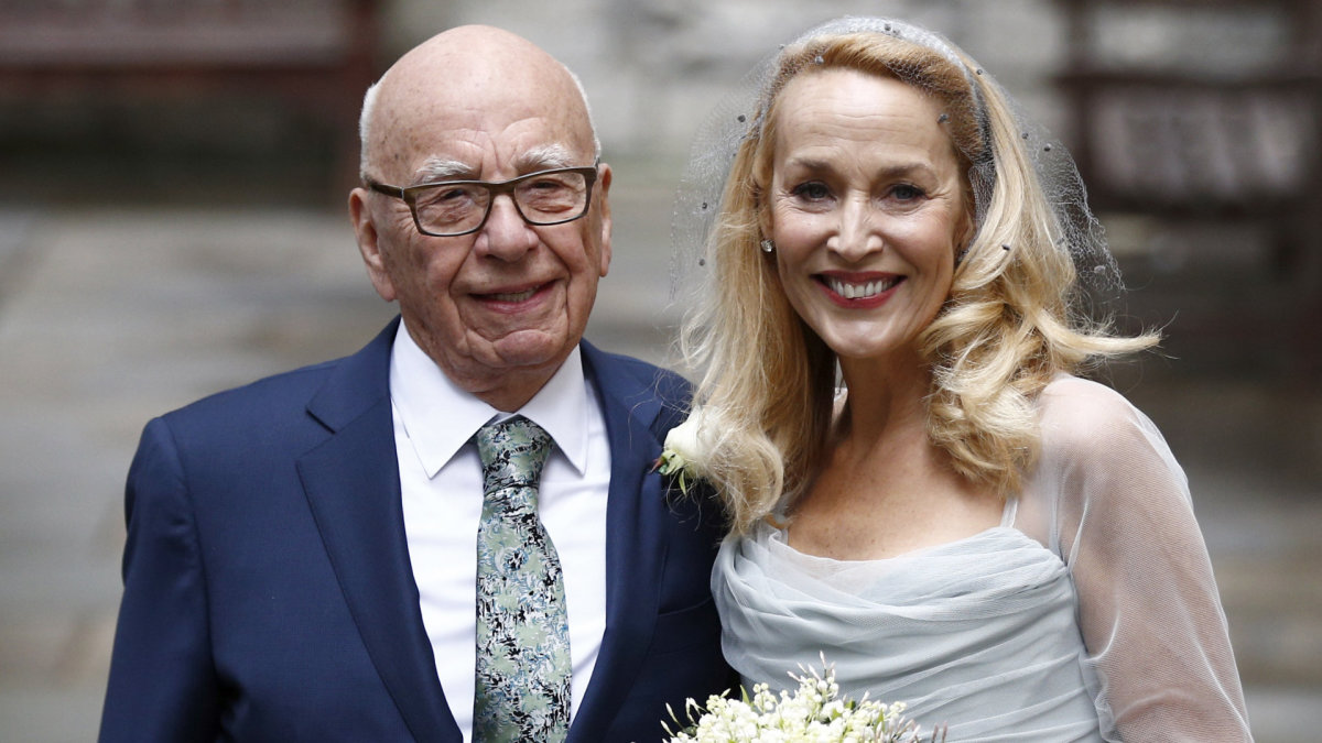 Rupertas Murdochas ir Jerry Hall