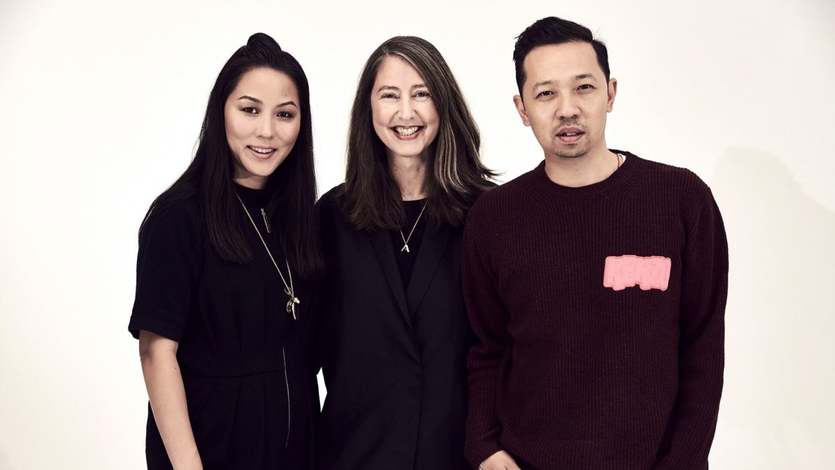 Carol Lim, Ann-Sofie Johansson ir Humberto Leon