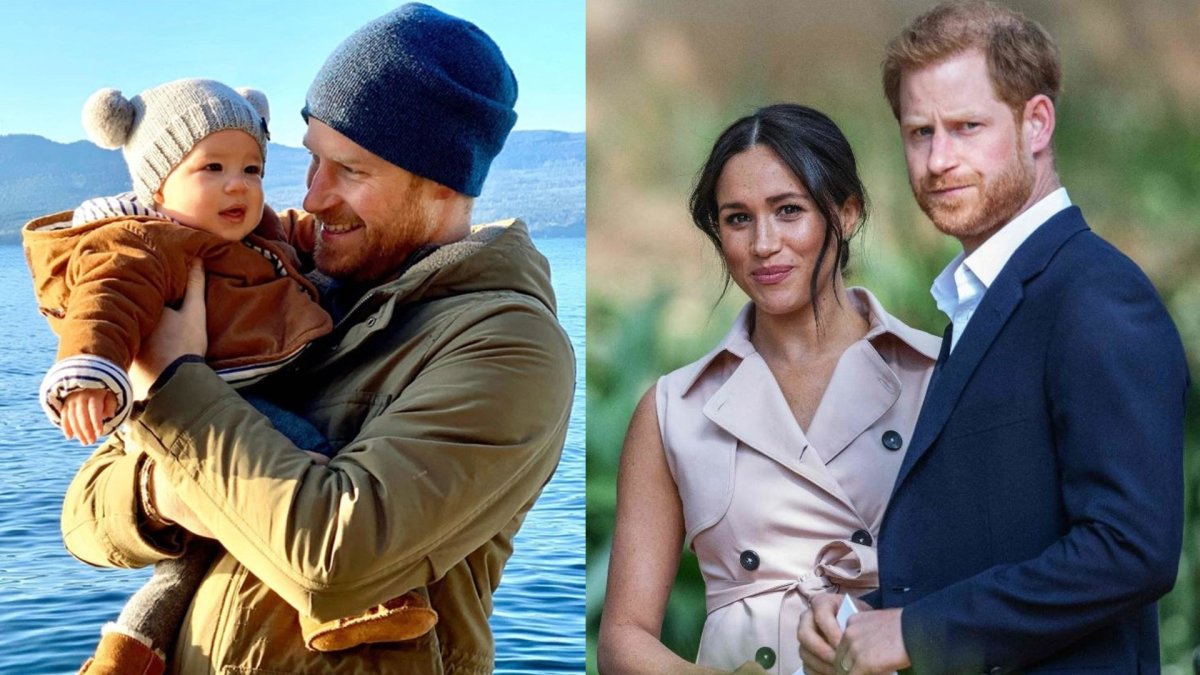 Princas Harry ir Meghan Markle su sūnumi Archie / Vida Press nuotr.