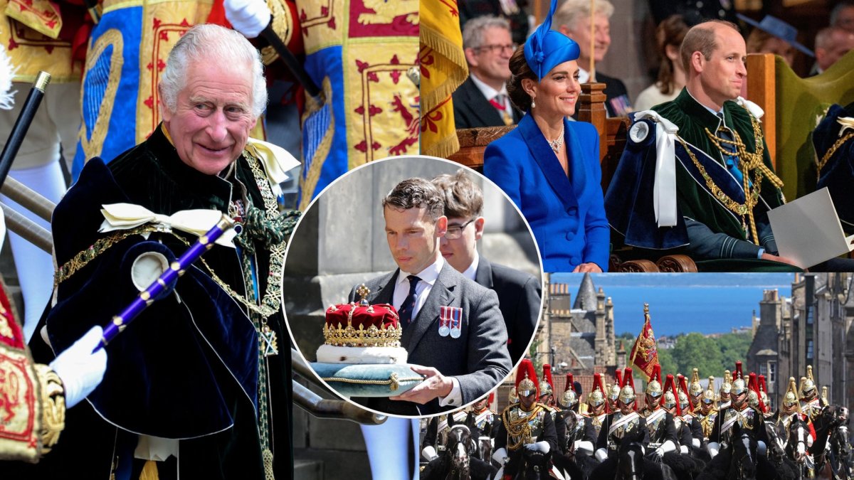 Charleso III įžengimui į sostą pažymėti skirtos iškilmės Škotijoje / „Reuters“/„Scanpix“ nuotr.
