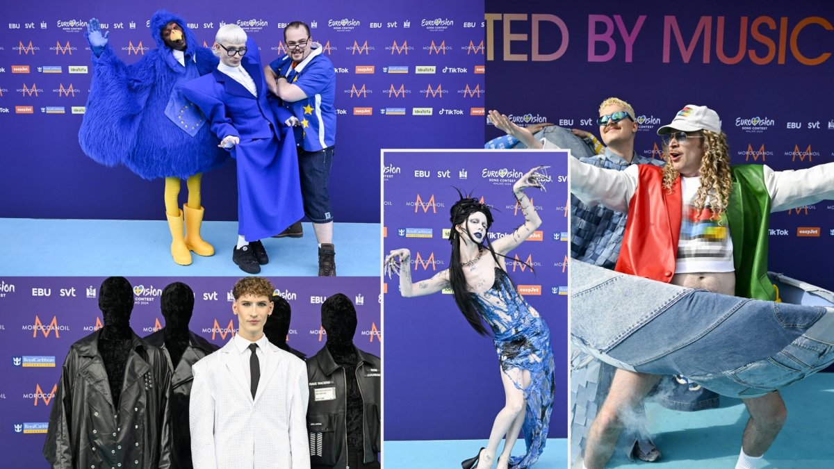 „Eurovizijos“ turkio spalvos kilimo dalyviai / Vida Press nuotr.