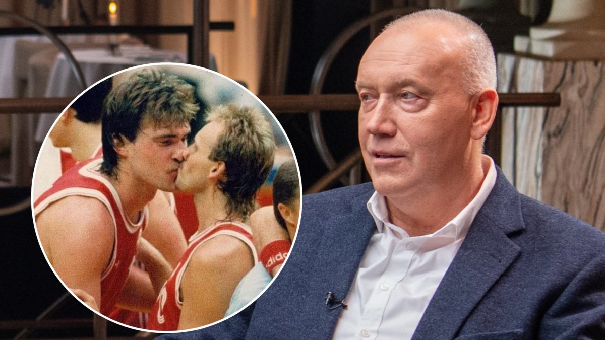 Arvydas Sabonis ir Rimas Kurtinaitis / Fotodiena nuotr.