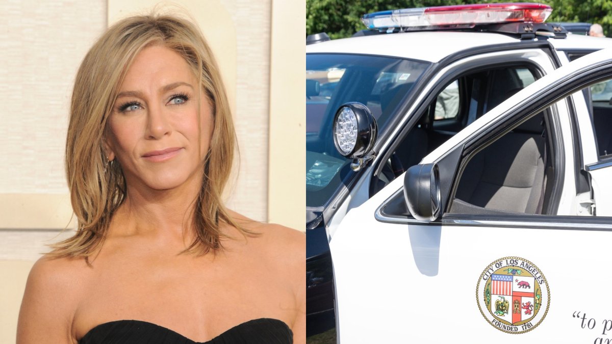 Jennifer Aniston, Los Andželo policija / Vida Press nuotr.