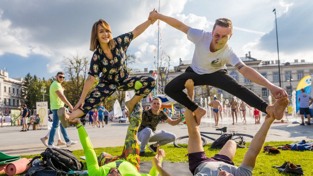 „AcroYoga“/Manto Repečkos nuotr.