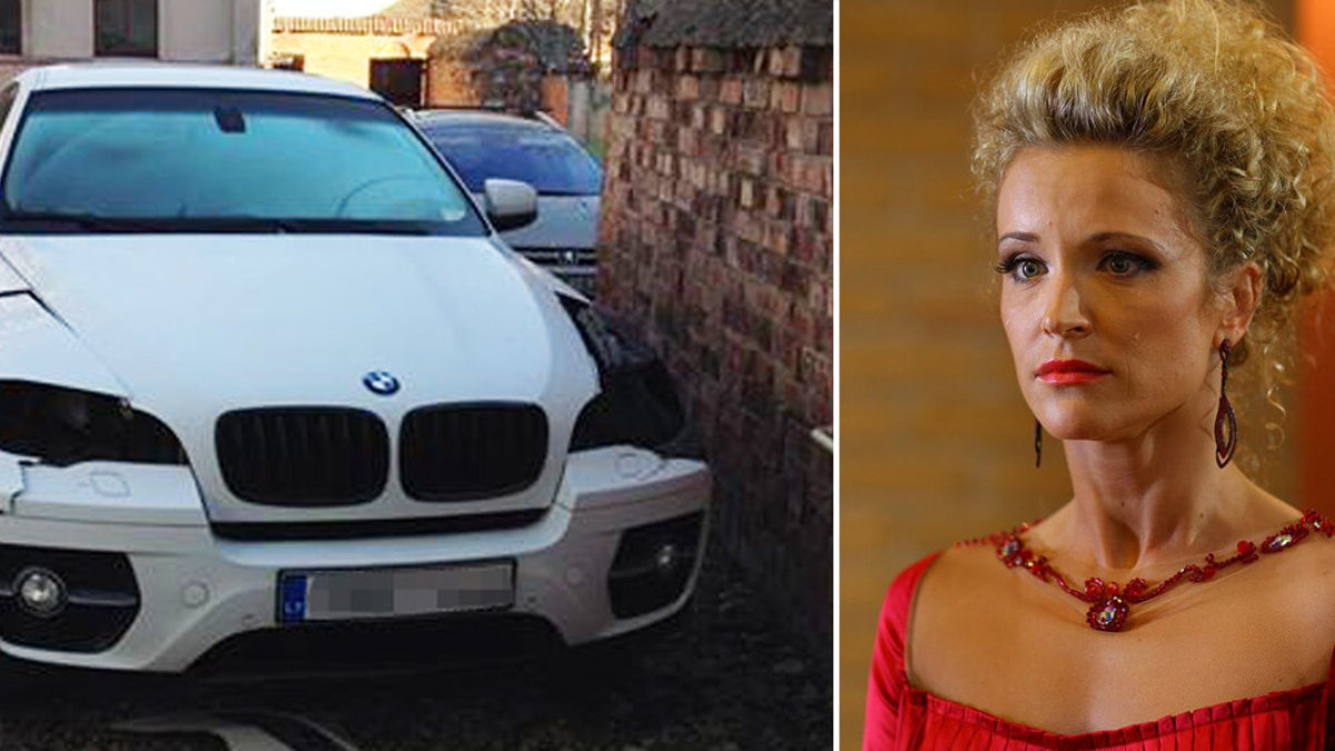 Vagys iš Editos Daniūtės BMW išlupo žibintus