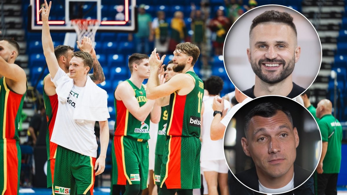 Linas Kleiza ir Jonas Mačiulis pasisakė apie Andriaus Tapino mestus kaltinimus Lietuvos rinktinei / FIBA ir 15min nuotr.