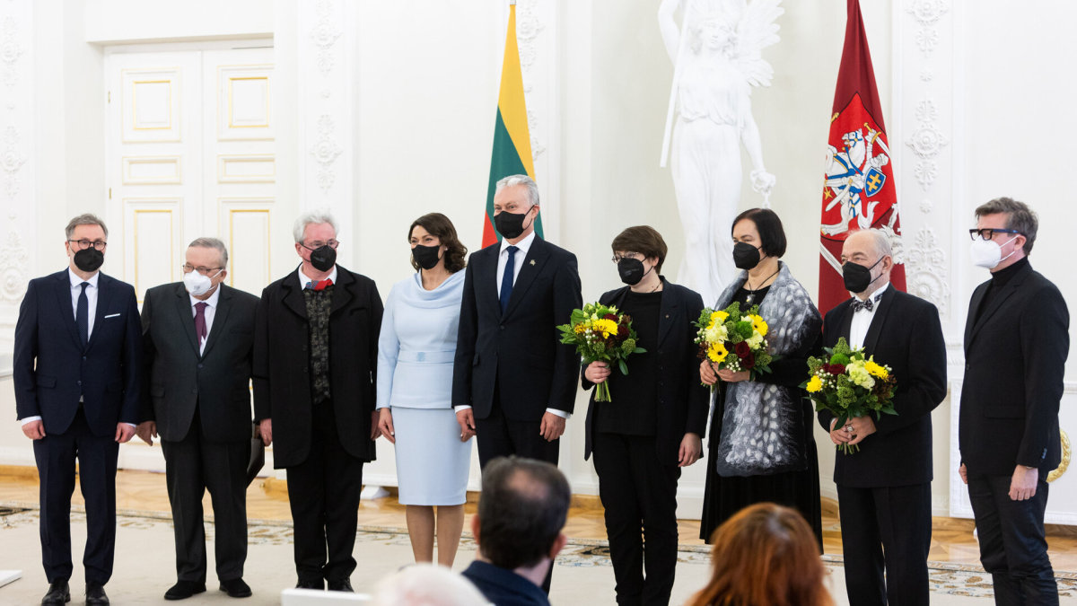 Lietuvos nacionalinės kultūros ir meno premijos įteikimas / Žygimanto Gedvilos nuotr.