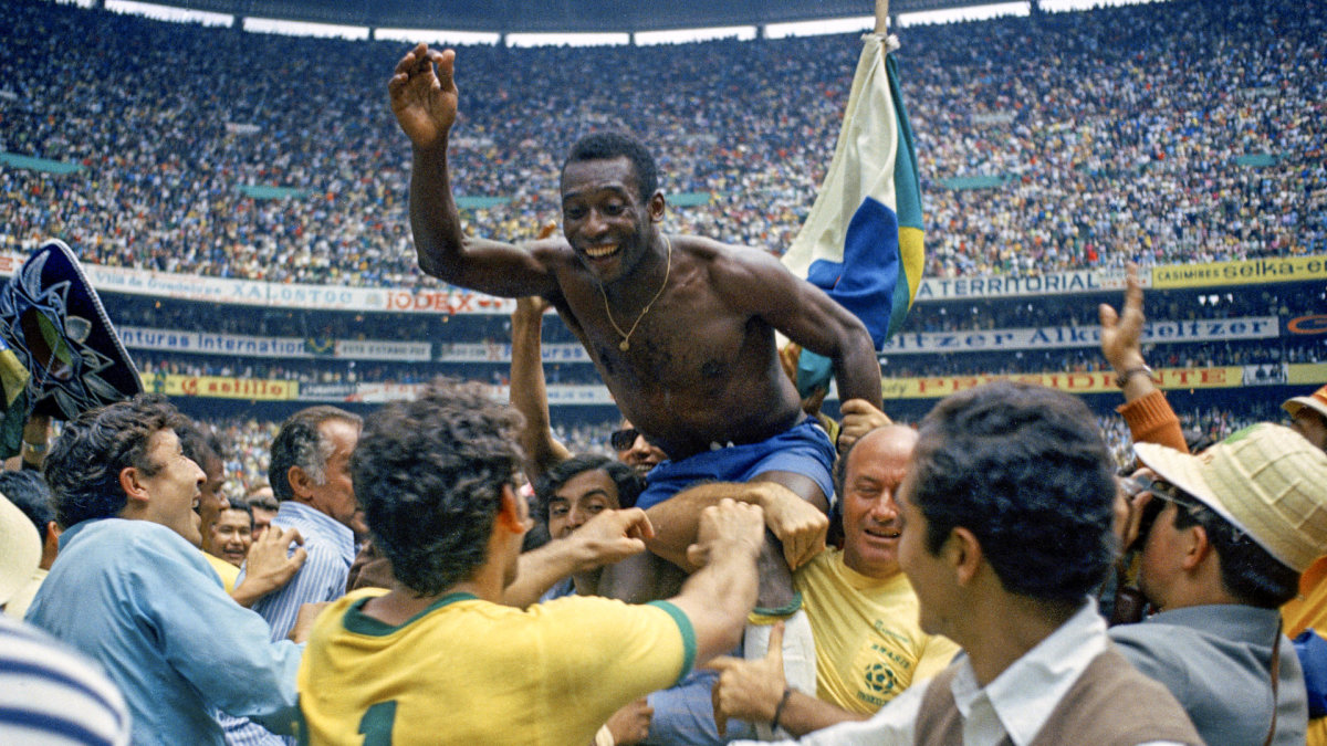 1970-aisiais Pelé tapo vieninteliu pasaulyje futbolininku – triskart pasaulio čempionu / Scanpix nuotrauka