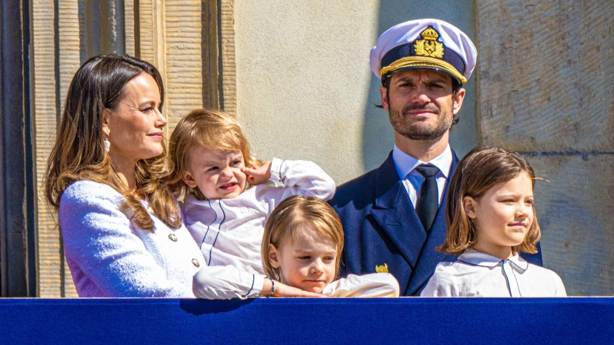 Švedijos princas ir princesė su vaikais /  / Dutch Press Photo/Cover Images