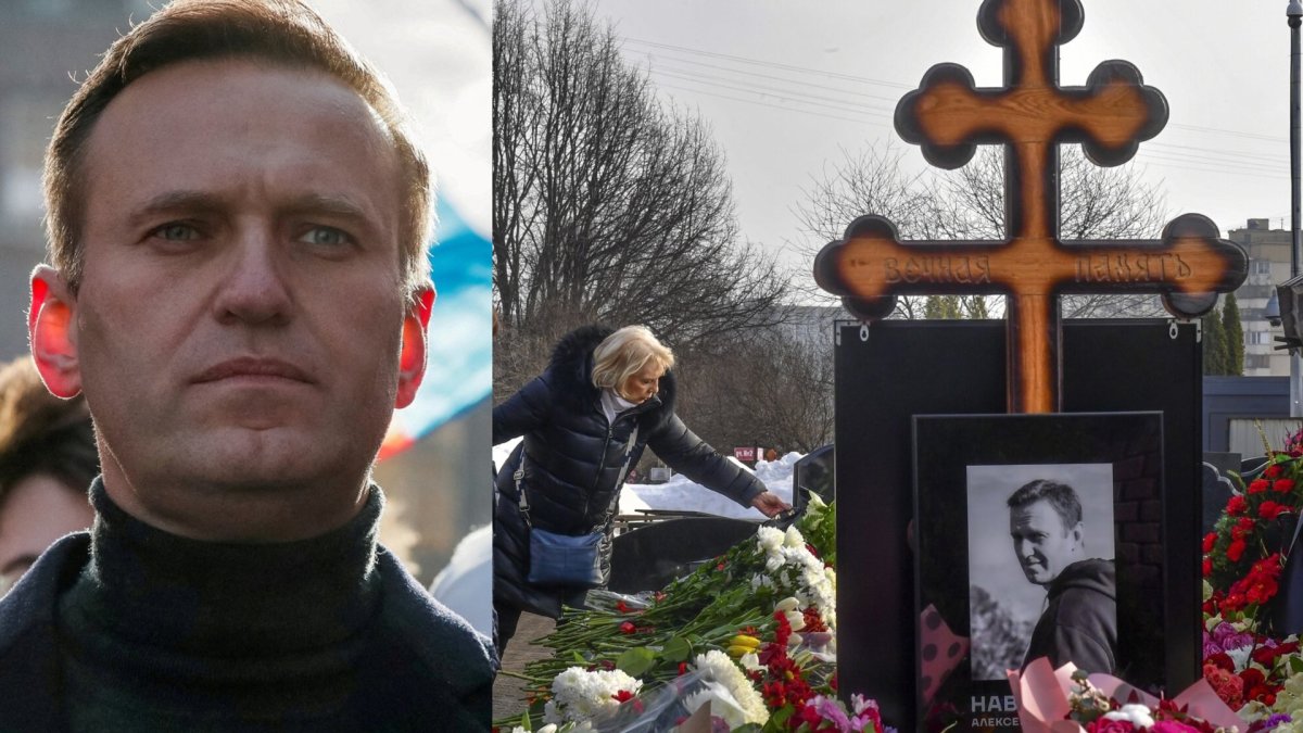 Aleksejaus Navalno kapas / „Scanpix“/AP nuotr