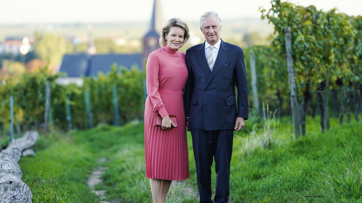 Belgijos karalius Philippe'as ir karalienė Mathilde / „Scanpix“ nuotr.