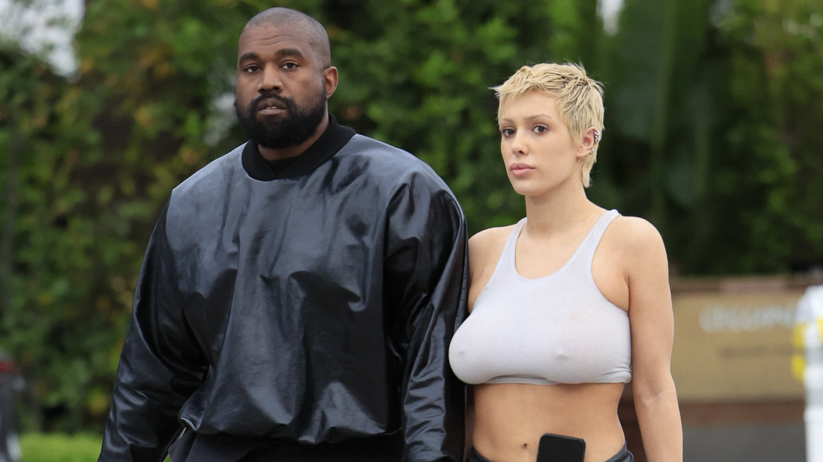 Kanye Westas ir Bianca Censori / Getty nuotrauka