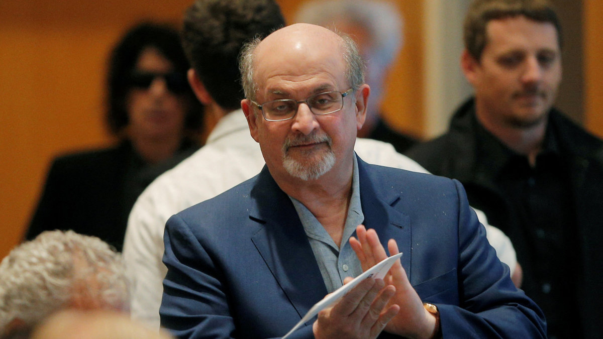 Salmanas Rushdie / AFP/„Scanpix“ nuotr.
