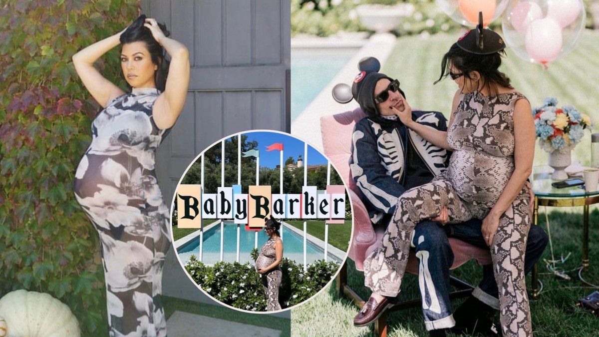 Kourtney Kardashian ir Travisas Barkeris / Socialinių tinklų nuotr.