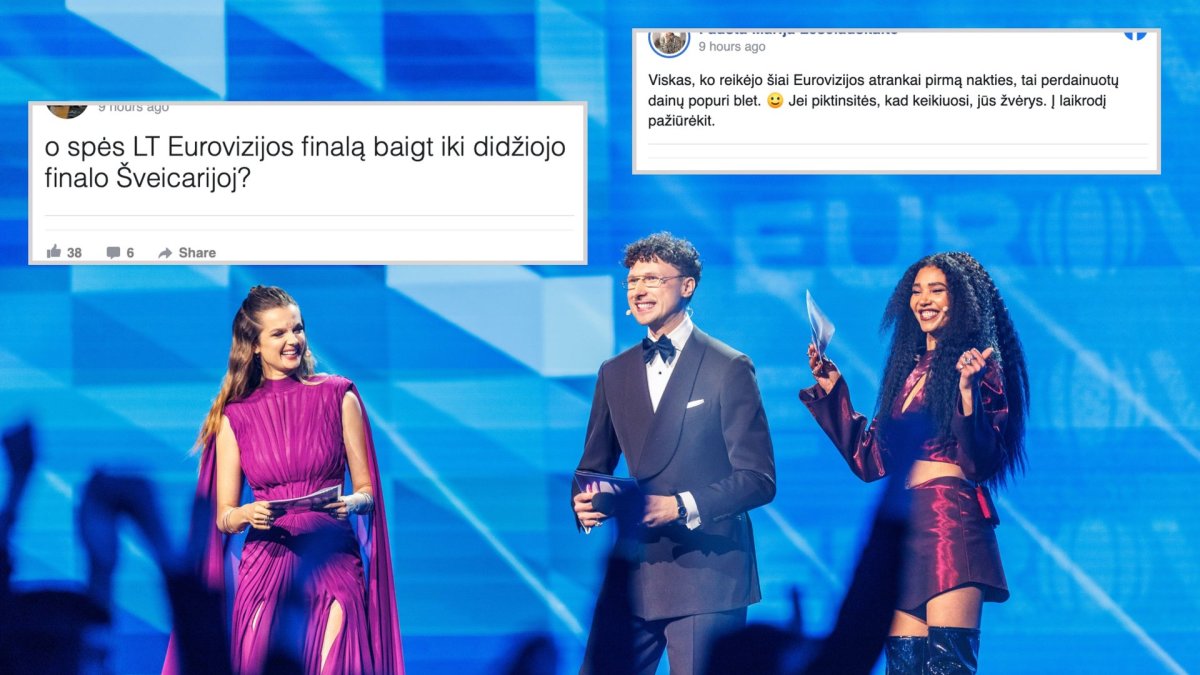 „Eurovizijos“ atrankos finalas / Eriko Ovčarenko / 15min nuotr.