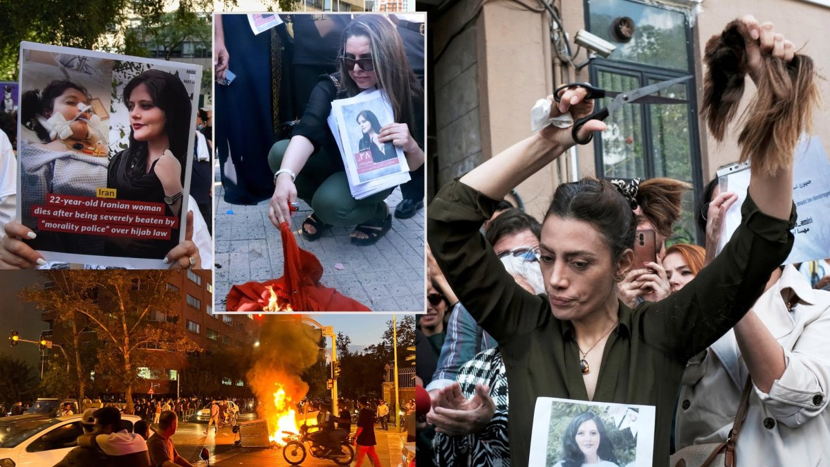Po Mahsos Amini nužudymo Irane pasaulyje kilo protestai / „Scanpix“ nuotr.