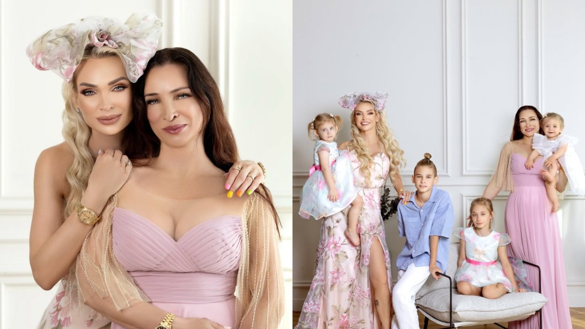 Sandra Skorupskaitė su šeima / Soc. tinklų nuotr.