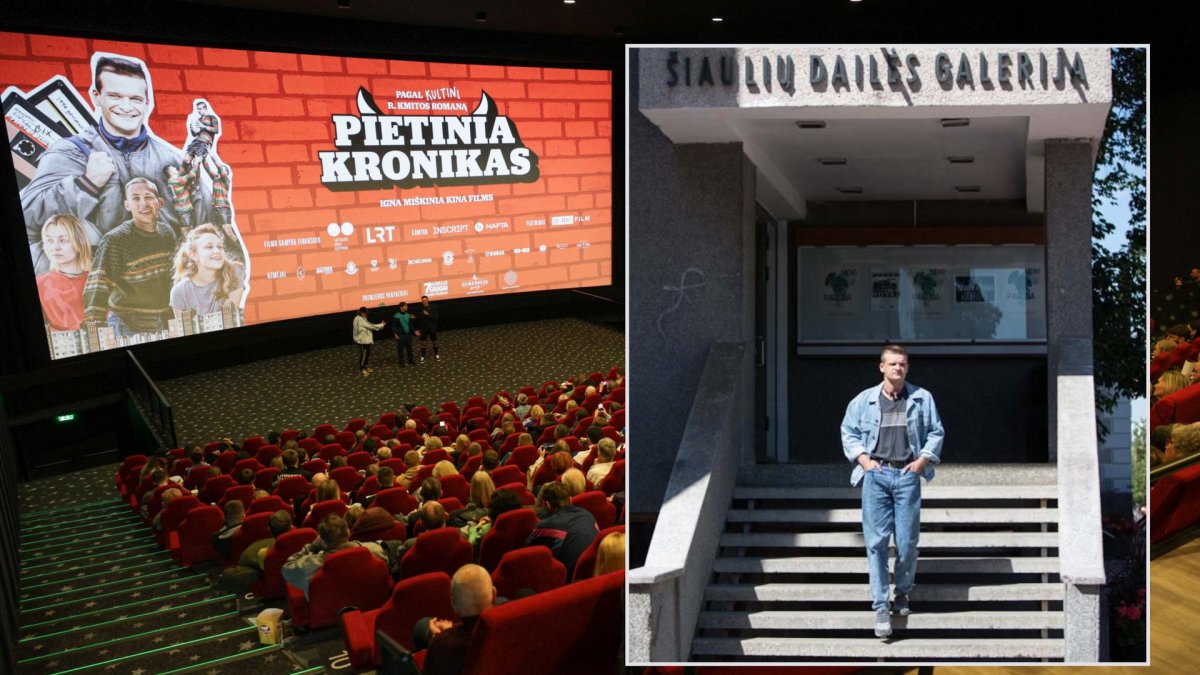 Filme „Pietinia kronikas“ veiksmas vyksta ir Šiaulių dailės galerijoje