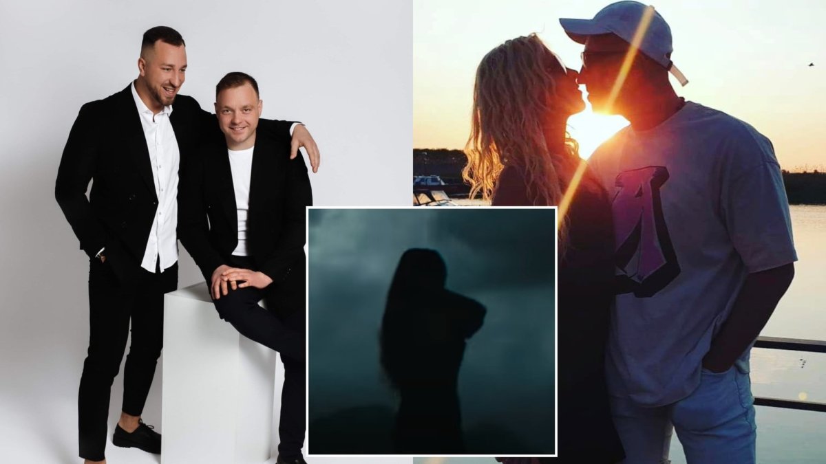 „2 Karolis ir Donatas“, Karolis Akulavičius su žmona / Asmeninio albumo nuotr.