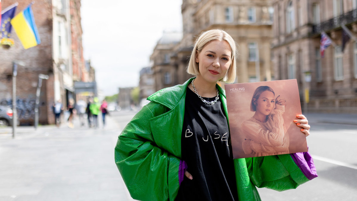 Monika Linkytė išvyksta į antrojo “Eurovizijos” pusfinalio generalinę repeticiją / Lukas Balandis / BNS nuotr.