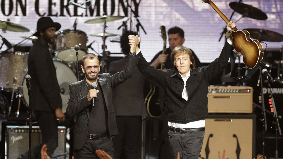 Ringo Starras ir Paulas McCartney