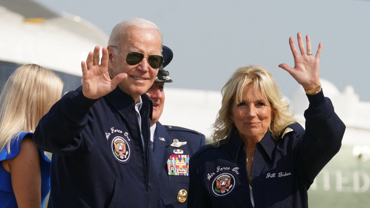 Joe Bidenas ir Jill Biden / „Scanpix“ nuotr.
