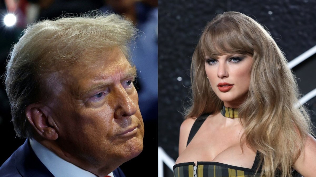 Donaldas Trumpas, Taylor Swift / AFP ir Vida Press nuotr.